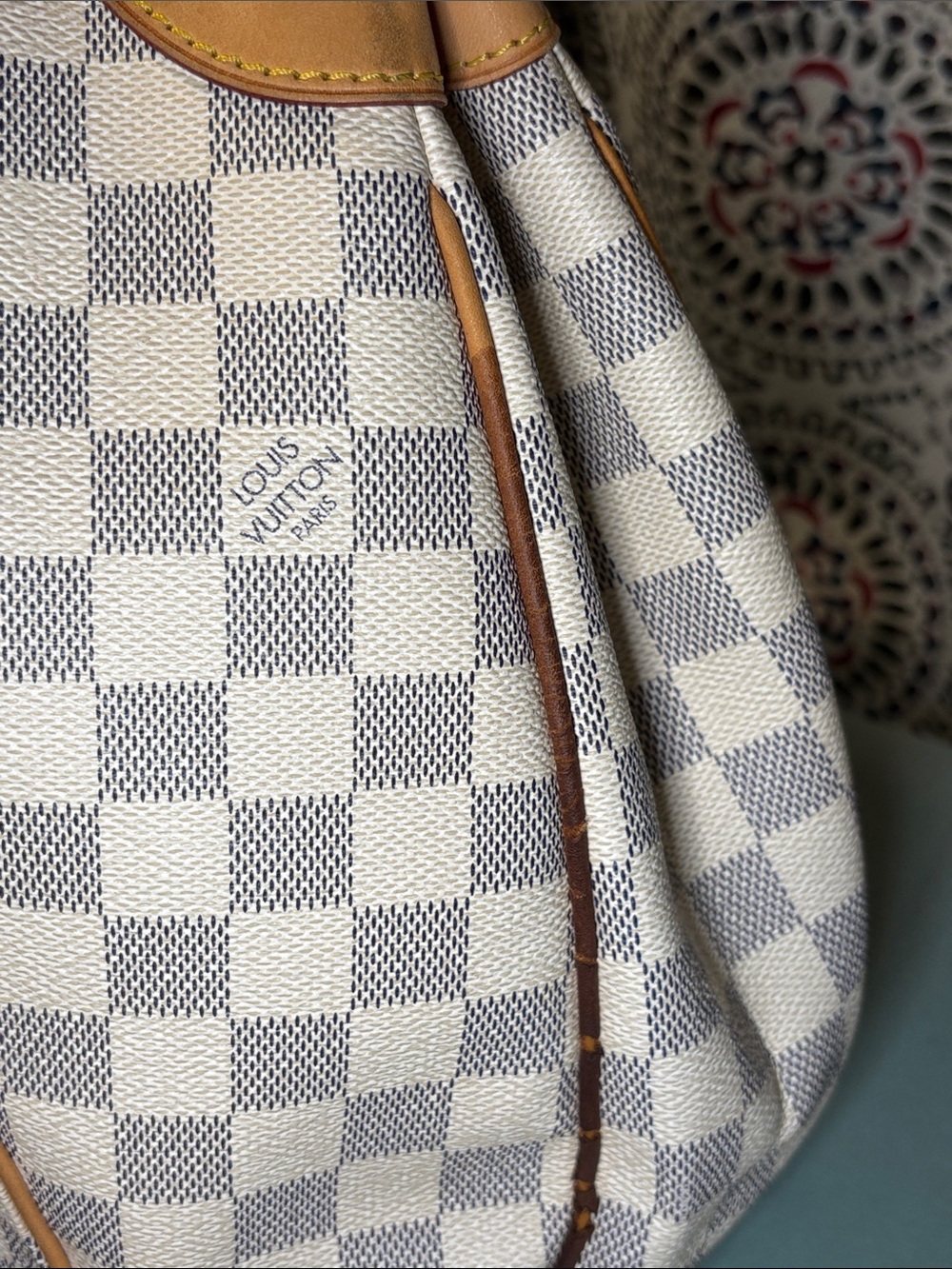 Louis Vuitton Damier Azur Galliera PM - AS IS Rehab Candidate - Picture 8 of 16
